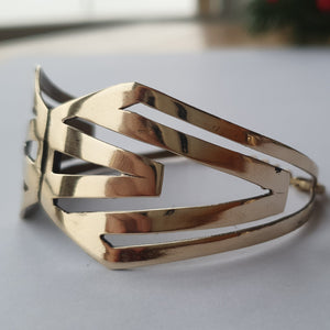 Cuff - Art Deco/ Geometric in Brass