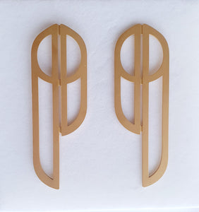 Earrings - Large Gold