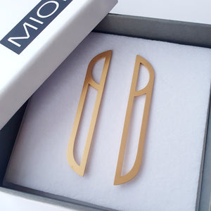 Earrings - Medium Gold