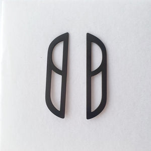 Earrings - Small Black